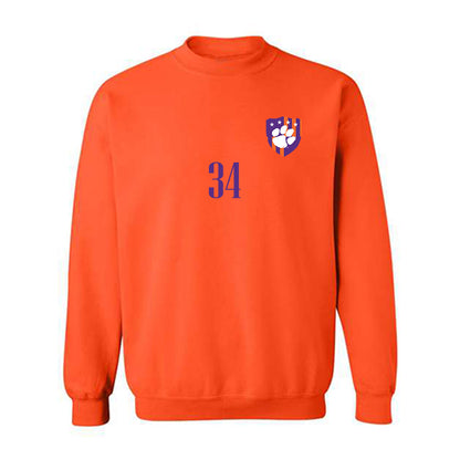 Clemson - NCAA Men's Soccer : Samir Dishnica - Crewneck Sweatshirt