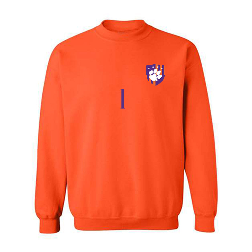 Clemson - NCAA Men's Soccer : Joseph Andema - Crewneck Sweatshirt-0