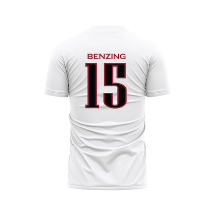 St. Joe's - NCAA Women's Soccer : Olivia Benzing - White Soccer Jersey-1