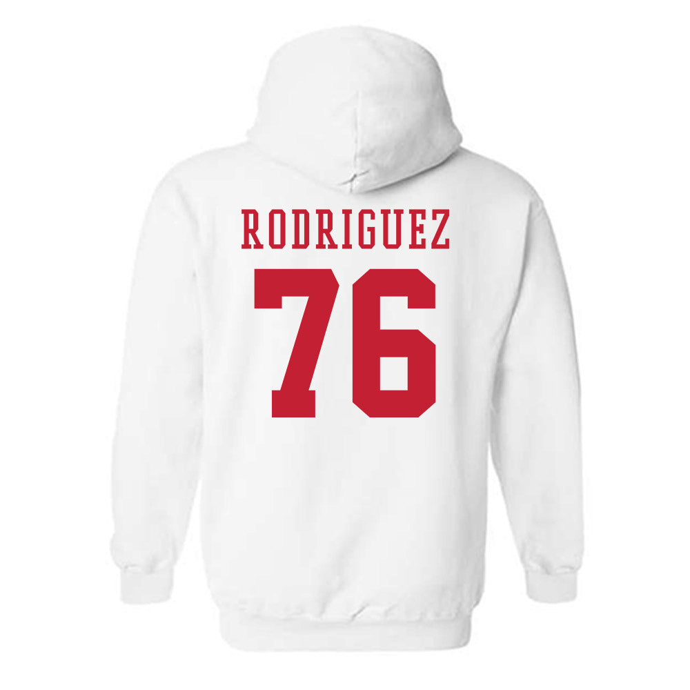 Arizona - NCAA Football : Jonah Rodriguez - Sports Shersey Hooded Sweatshirt