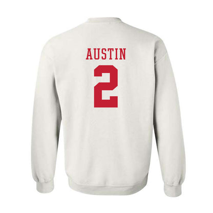 Arizona - NCAA Football : Daylen Austin - Sports Shersey Crewneck Sweatshirt-1
