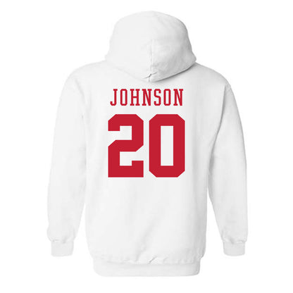 Arizona - NCAA Football : Brandon Johnson - Sports Shersey Hooded Sweatshirt-1