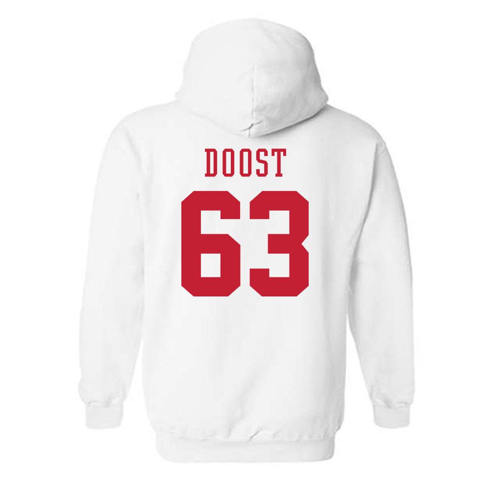 Arizona - NCAA Football : Alexander Doost - Sports Shersey Hooded Sweatshirt-1