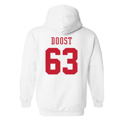 Arizona - NCAA Football : Alexander Doost - Sports Shersey Hooded Sweatshirt-1