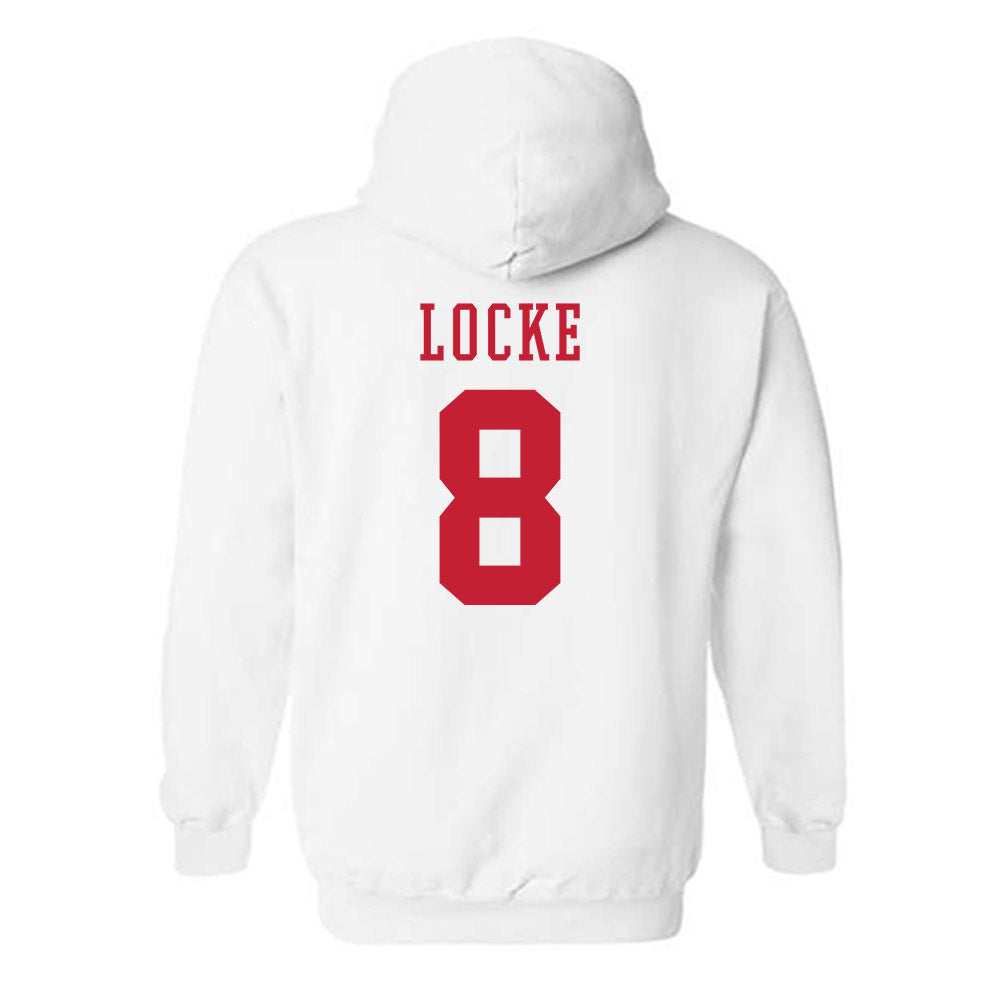 Arizona - NCAA Football : Braedyn Locke - Sports Shersey Hooded Sweatshirt-1