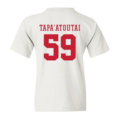 Arizona - NCAA Football : Siaosi Tapa'atoutai - Sports Shersey Youth T-Shirt-1