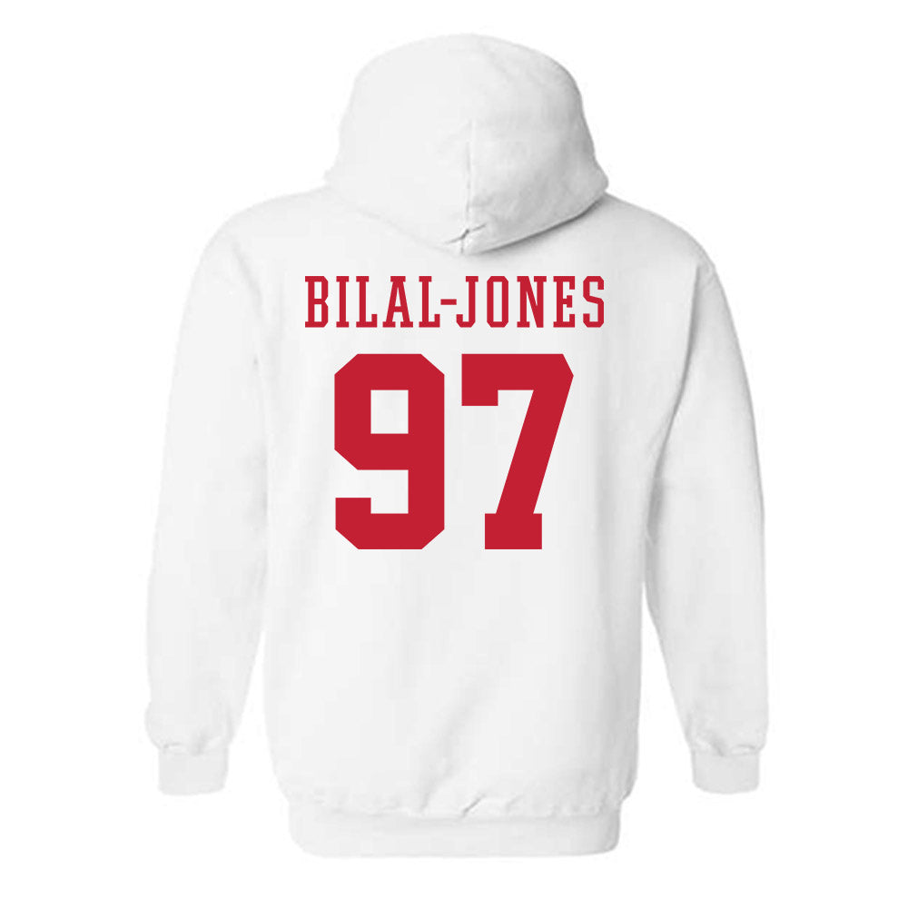 Arizona - NCAA Football : Kaleb Bilal-Jones - Sports Shersey Hooded Sweatshirt-1