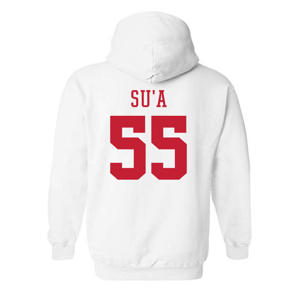 Arizona - NCAA Football : Leviticus Su'a - Sports Shersey Hooded Sweatshirt