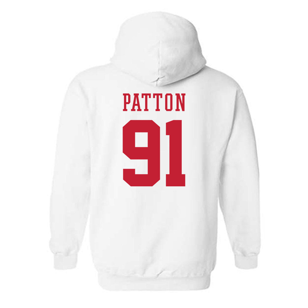 Arizona - NCAA Football : Porter Patton - Sports Shersey Hooded Sweatshirt-1