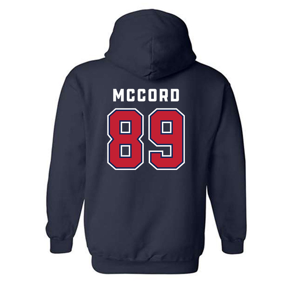 Arizona - NCAA Football : Jordan McCord - Sports Shersey Hooded Sweatshirt
