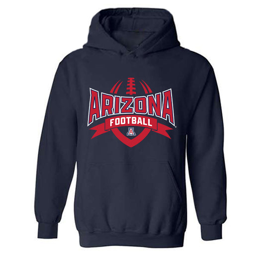 Arizona - NCAA Football : Jarra Anderson - Sports Shersey Hooded Sweatshirt-0