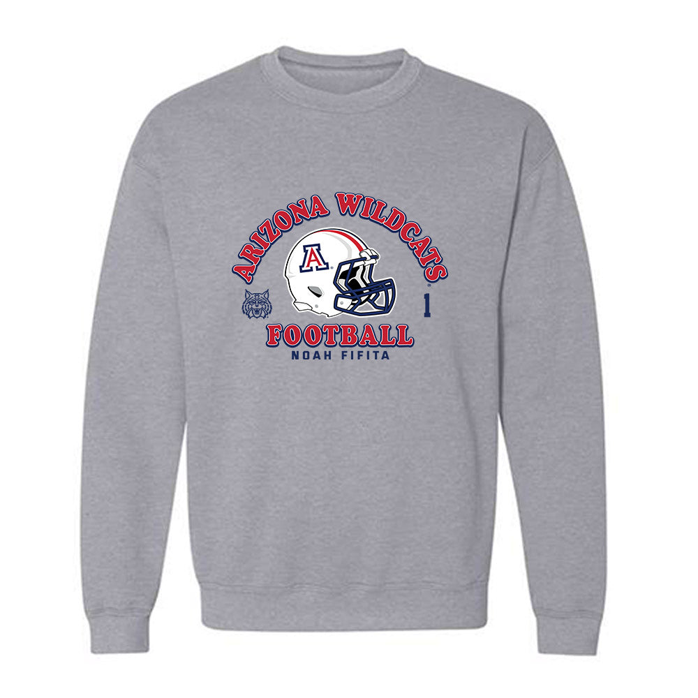 Arizona - NCAA Football : Noah Fifita - Sports Shersey Crewneck Sweatshirt-0