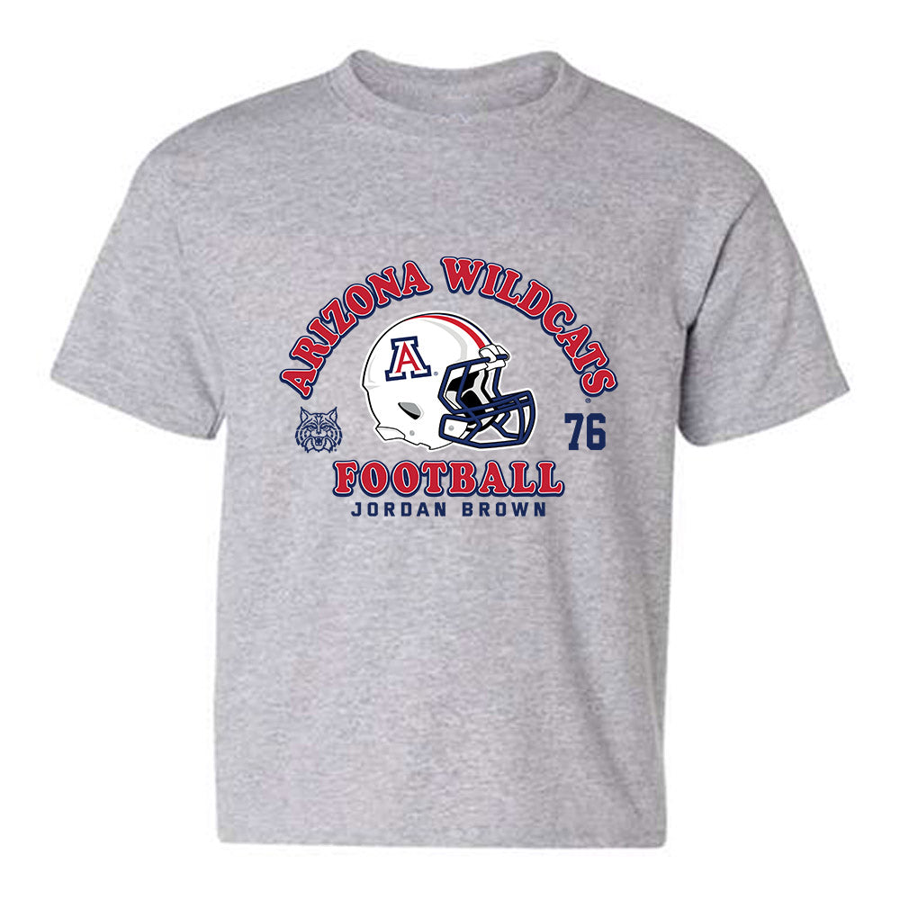 Arizona - NCAA Football : Jordan Brown - Sports Shersey Youth T-Shirt-0