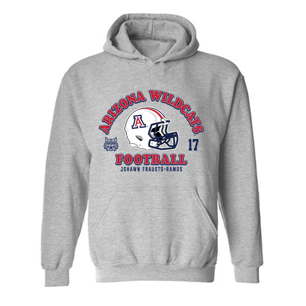 Arizona - NCAA Football : Jshawn Frausto-Ramos - Sports Shersey Hooded Sweatshirt-0