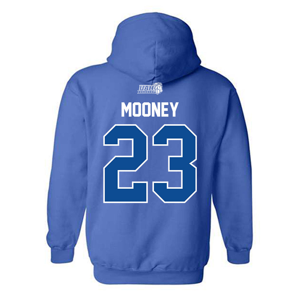 UAH - NCAA Baseball : Logan Mooney - Classic Shersey Hooded Sweatshirt-1