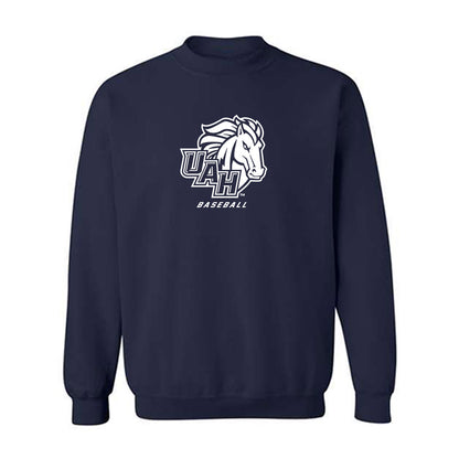 UAH - NCAA Baseball : Logan Mooney - Classic Shersey Crewneck Sweatshirt-0