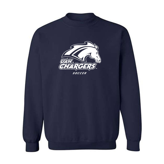 UAH - NCAA Women's Soccer : Mariela Delfin - Classic Shersey Crewneck Sweatshirt-0