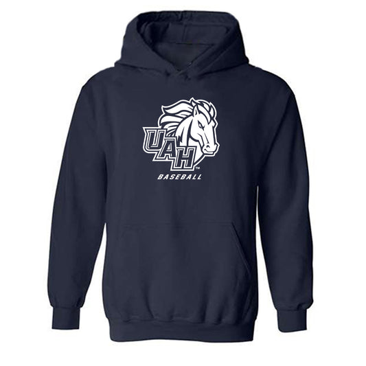 UAH - NCAA Baseball : William Tarpley - Classic Shersey Hooded Sweatshirt-0