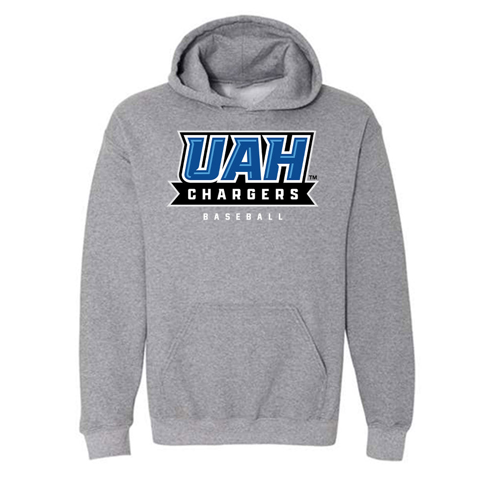 UAH - NCAA Baseball : Logan Mooney - Classic Shersey Hooded Sweatshirt-0