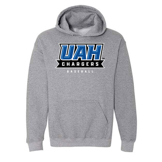 UAH - NCAA Baseball : Jayce Upton - Classic Shersey Hooded Sweatshirt-0