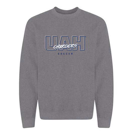 UAH - NCAA Women's Soccer : Mariela Delfin - Classic Shersey Crewneck Sweatshirt-0