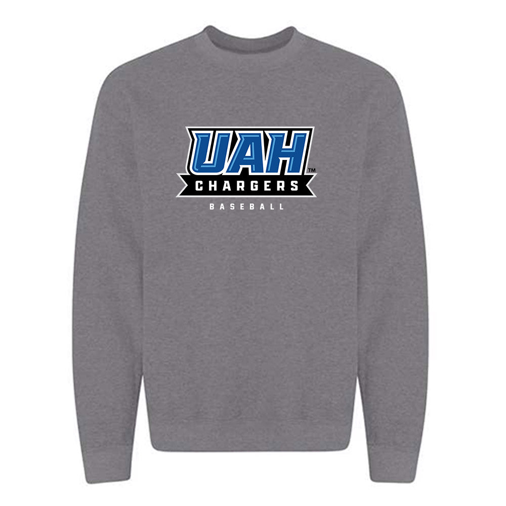 UAH - NCAA Baseball : Logan Mooney - Classic Shersey Crewneck Sweatshirt-0