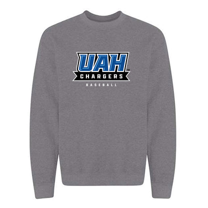UAH - NCAA Baseball : Logan Mooney - Classic Shersey Crewneck Sweatshirt-0