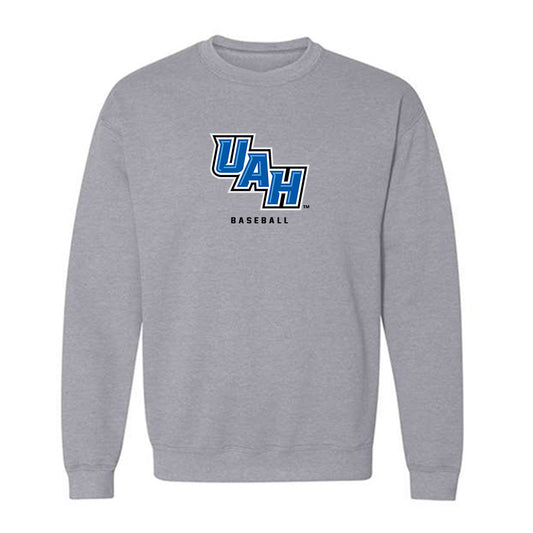 UAH - NCAA Baseball : Jase Gray - Classic Shersey Crewneck Sweatshirt-0