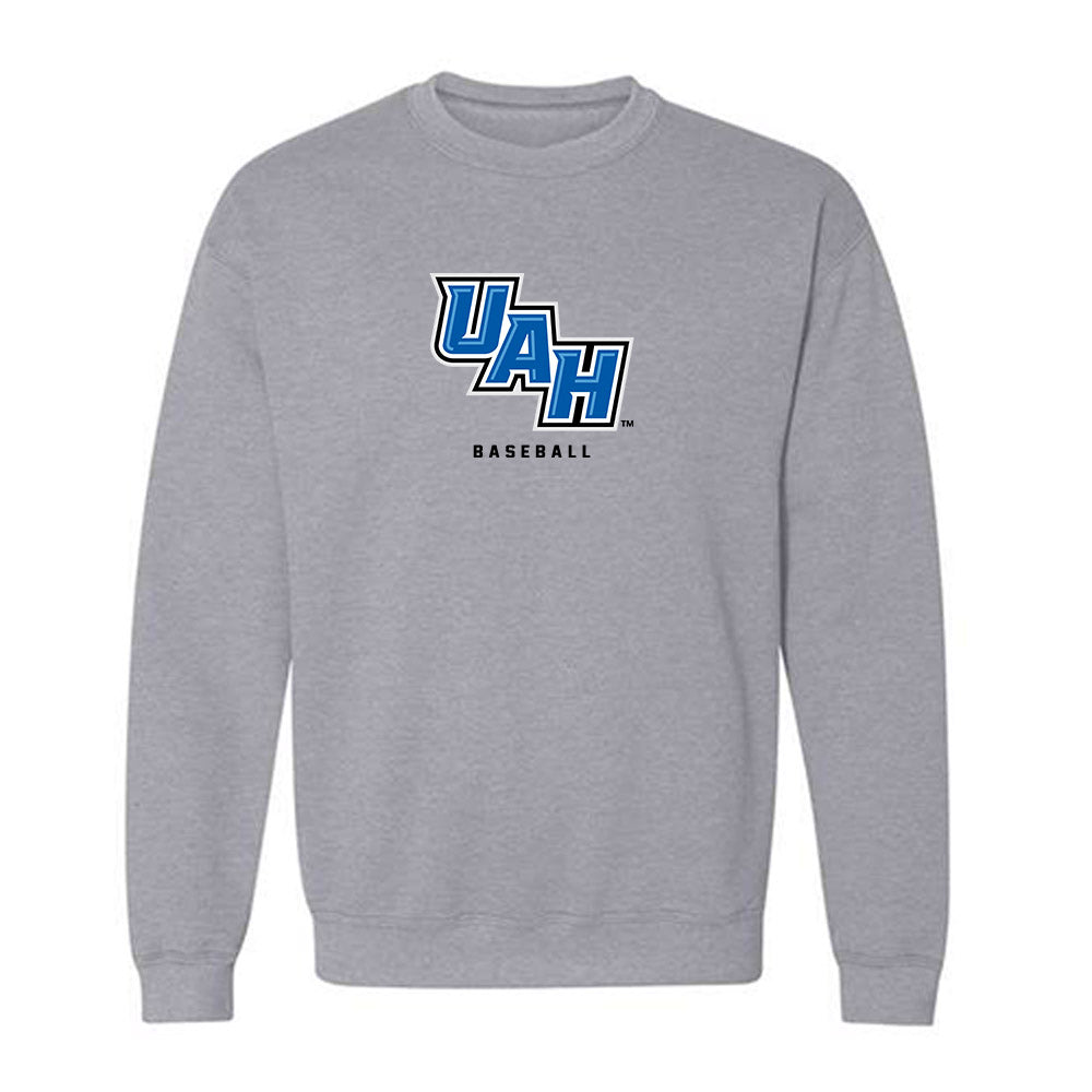 UAH - NCAA Baseball : Logan Mooney - Classic Shersey Crewneck Sweatshirt-0