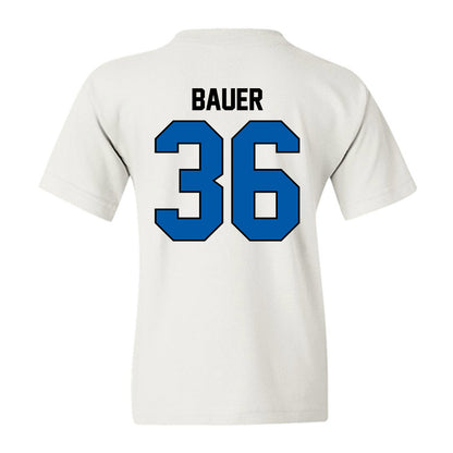 UAH - NCAA Men's Lacrosse : Andrew Bauer - Classic Shersey Youth T-Shirt-1