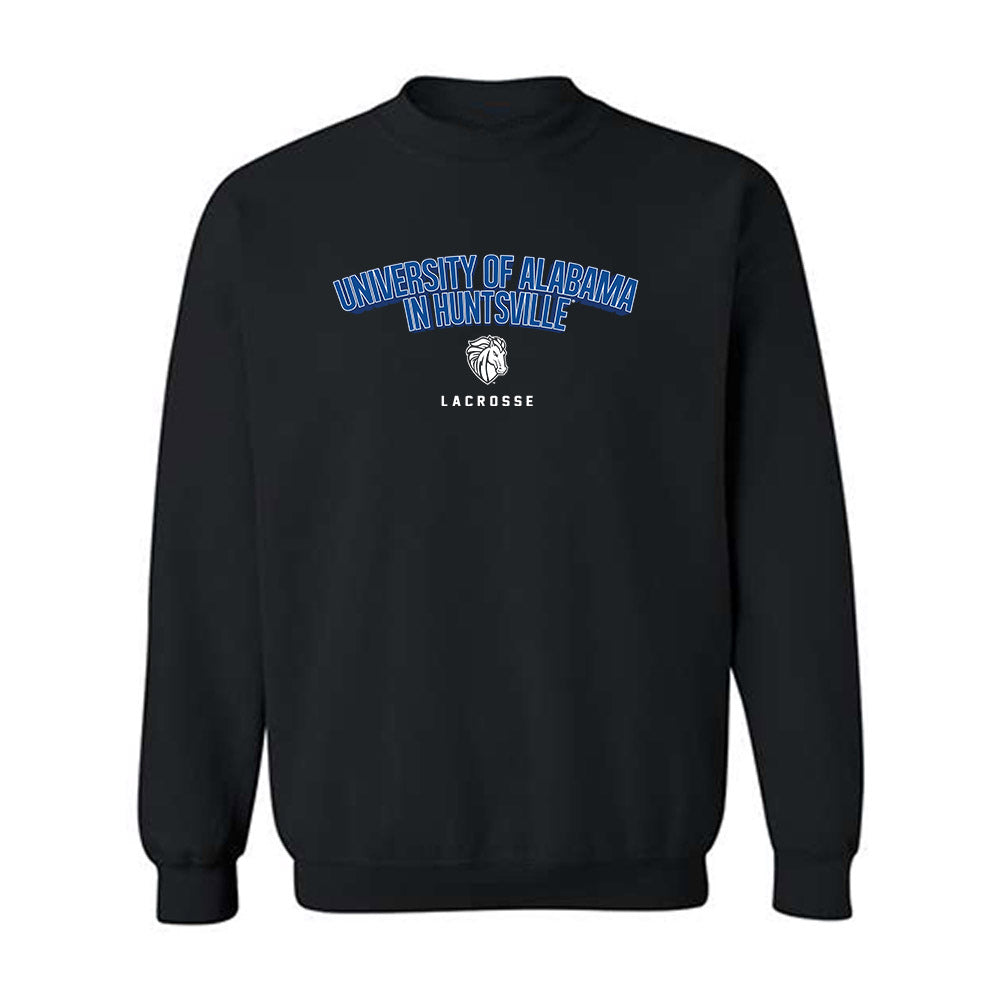 UAH - NCAA Men's Lacrosse : Andrew Bauer - Classic Shersey Crewneck Sweatshirt-0