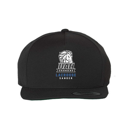 UAH - NCAA Men's Lacrosse : Jake Sander - Snapback Hat-0