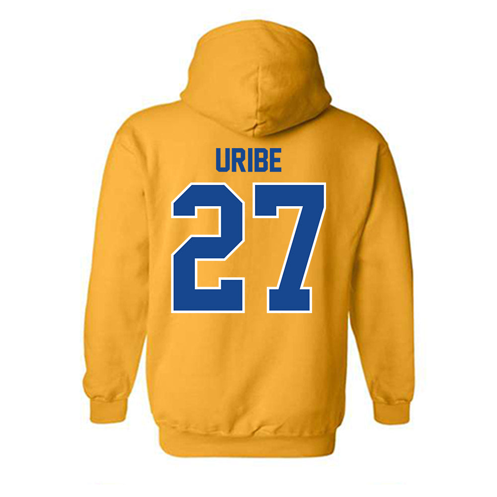 Albany State - NCAA Baseball : Mylon Uribe - Hooded Sweatshirt-1