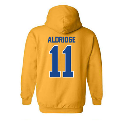 Albany State - NCAA Men's Basketball : G'Shan Aldridge - Hooded Sweatshirt-1