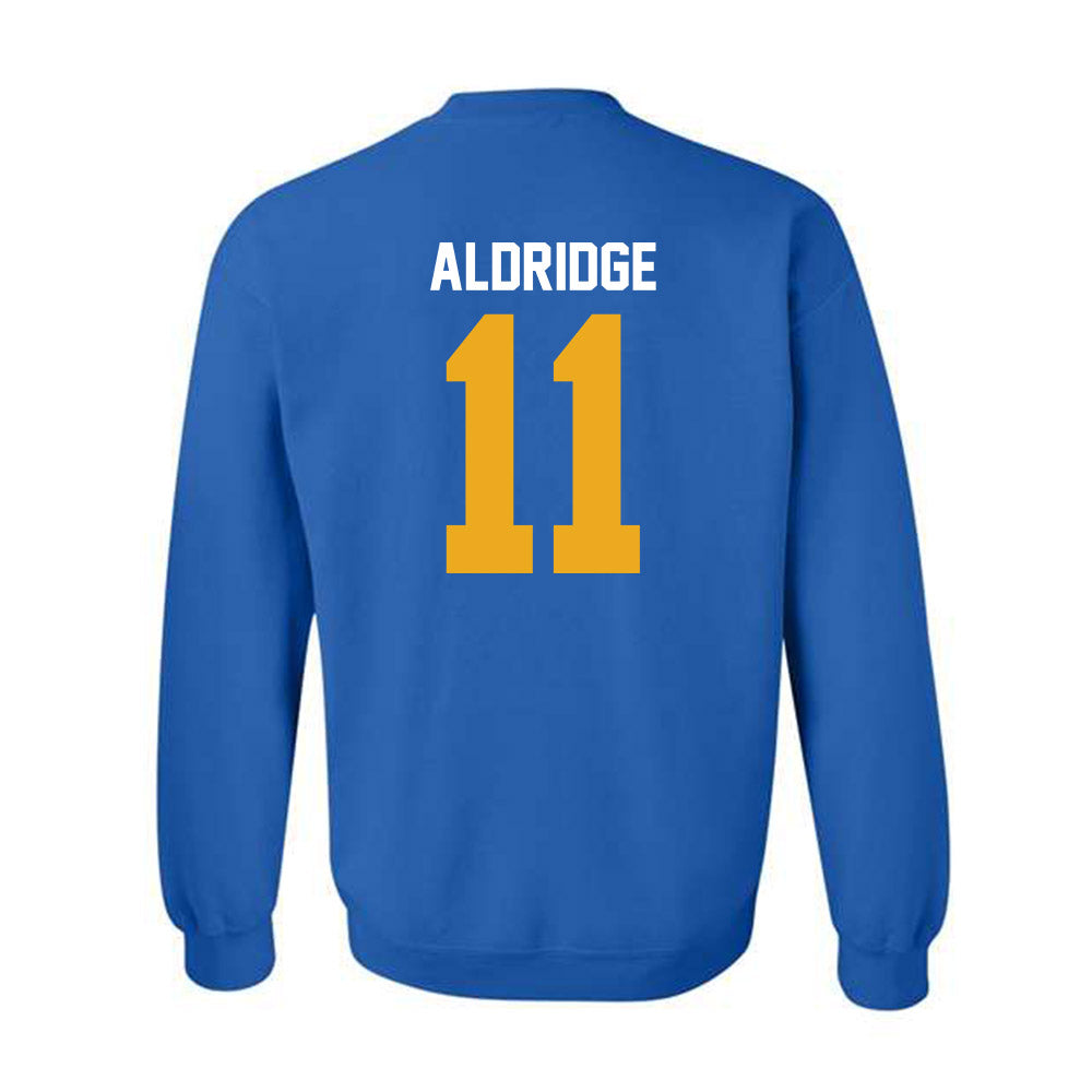 Albany State - NCAA Men's Basketball : G'Shan Aldridge - Classic Shersey Crewneck Sweatshirt-1