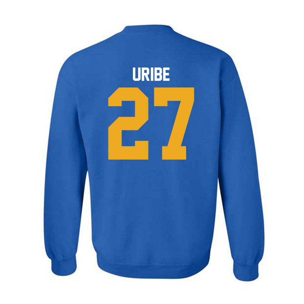 Albany State - NCAA Baseball : Mylon Uribe - Classic Shersey Crewneck Sweatshirt-1