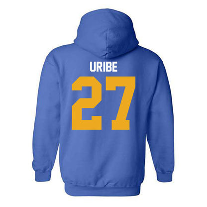 Albany State - NCAA Baseball : Mylon Uribe - Classic Shersey Hooded Sweatshirt-1