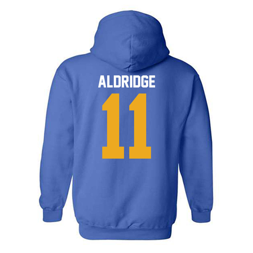 Albany State - NCAA Men's Basketball : G'Shan Aldridge - Classic Shersey Hooded Sweatshirt-1