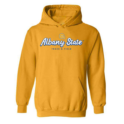 Albany State - NCAA Men's Track & Field : Leonard Durau - Hooded Sweatshirt-0