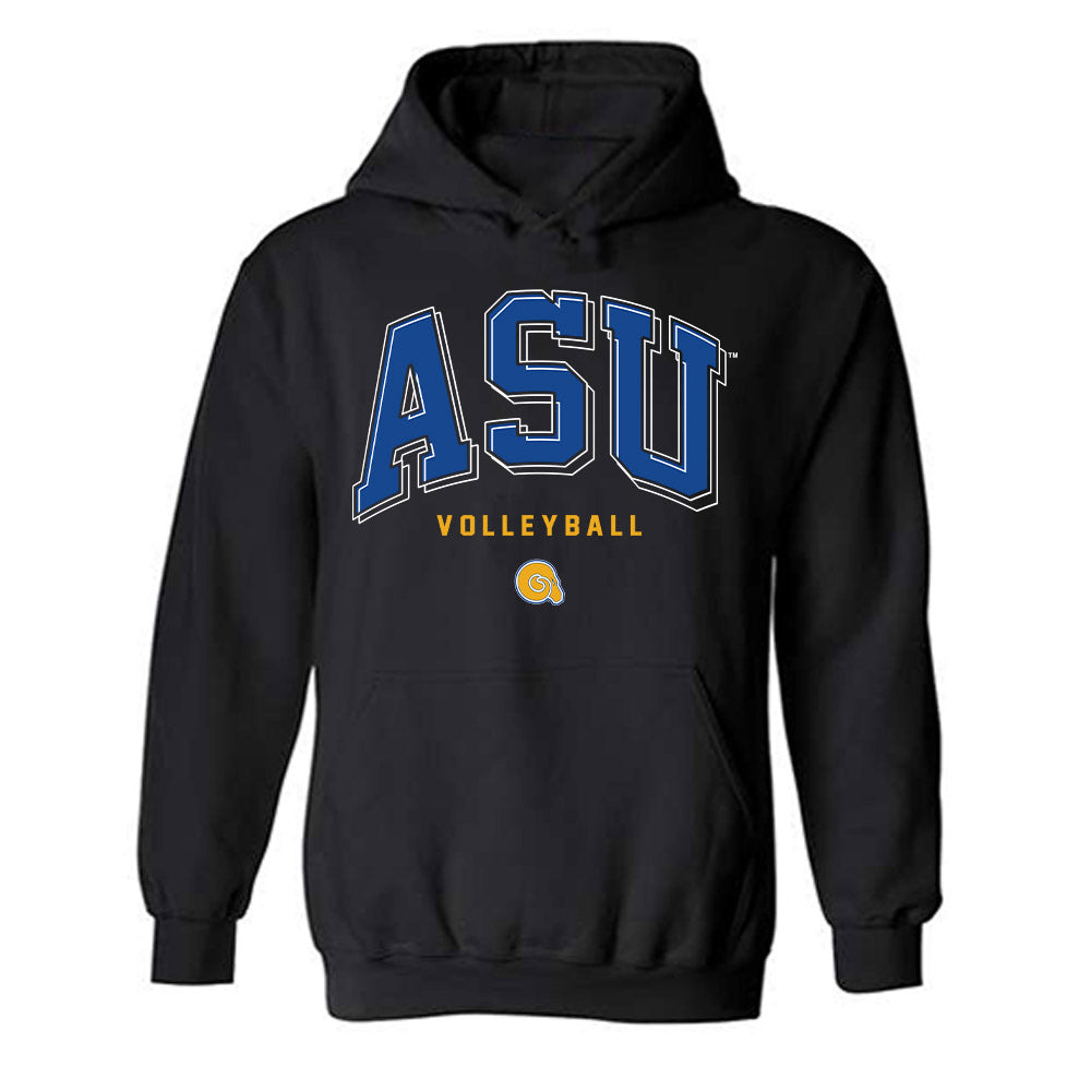 Albany State - NCAA Women's Volleyball : Josiya Teague - Hooded Sweatshirt-0