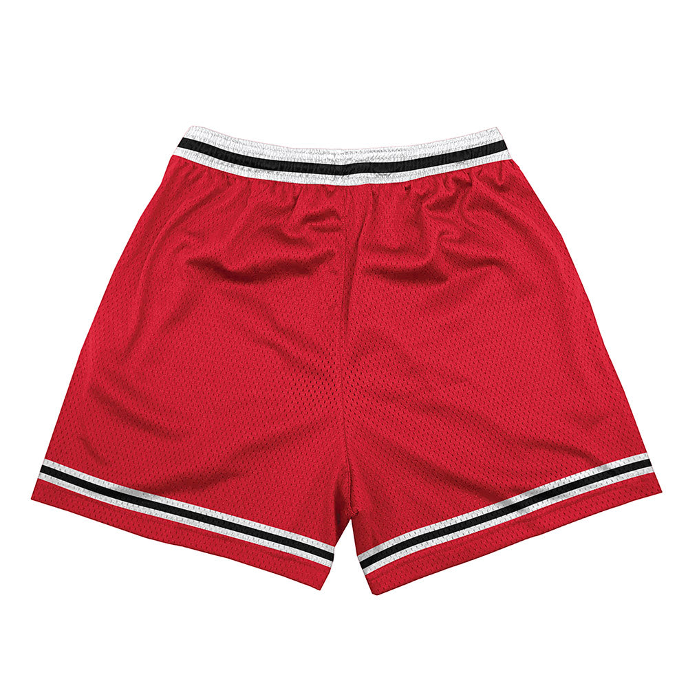 Davidson - NCAA Football : Nash Pippin - Red Shorts-1