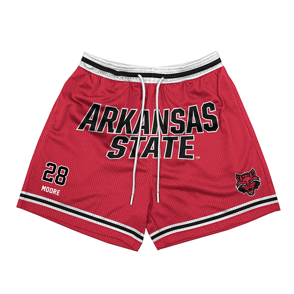Arkansas State - NCAA Women's Soccer : Allison Moore - Shorts