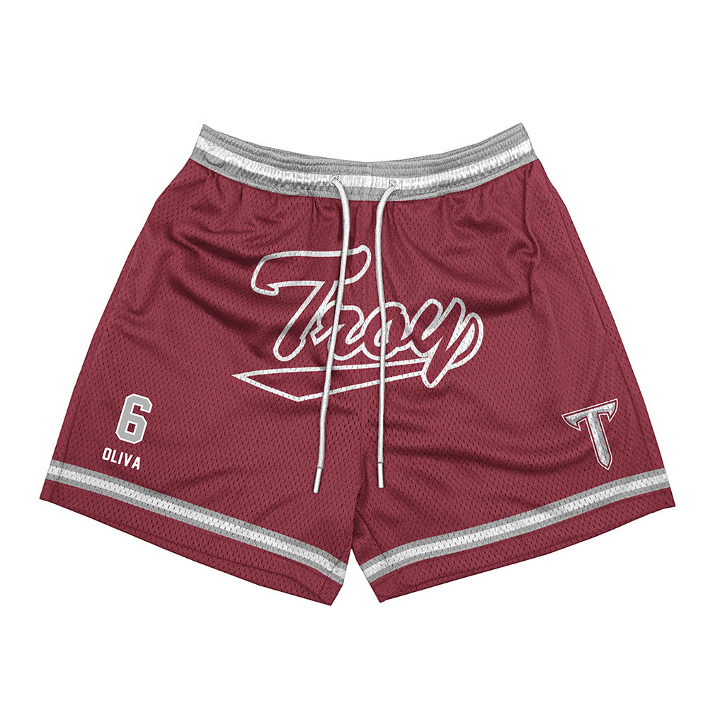 Troy - NCAA Softball : Caiden Oliva - Shorts-0