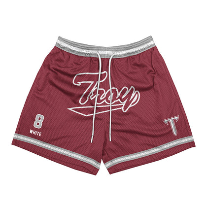 Troy - NCAA Football : jaquez white - Shorts-0