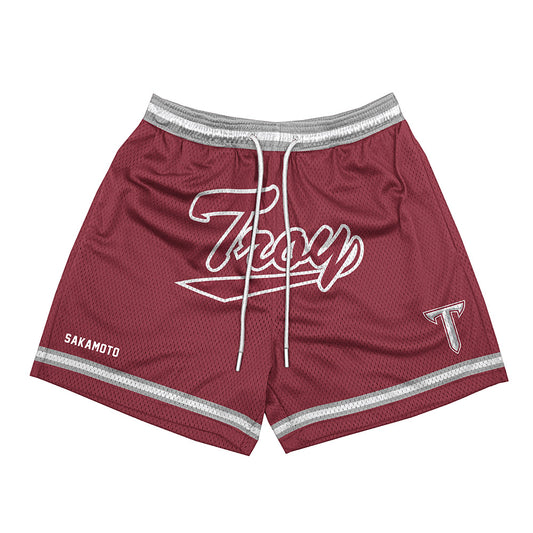 Troy - NCAA Men's Tennis : Hiiro Sakamoto - Shorts-0