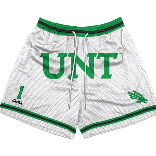 North Texas - NCAA Football : Keshawn Davila - Shorts-0