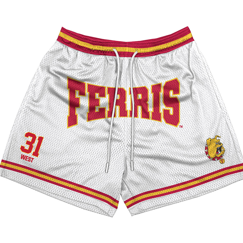 Ferris State - NCAA Men's Ice Hockey : Noah West - Shorts