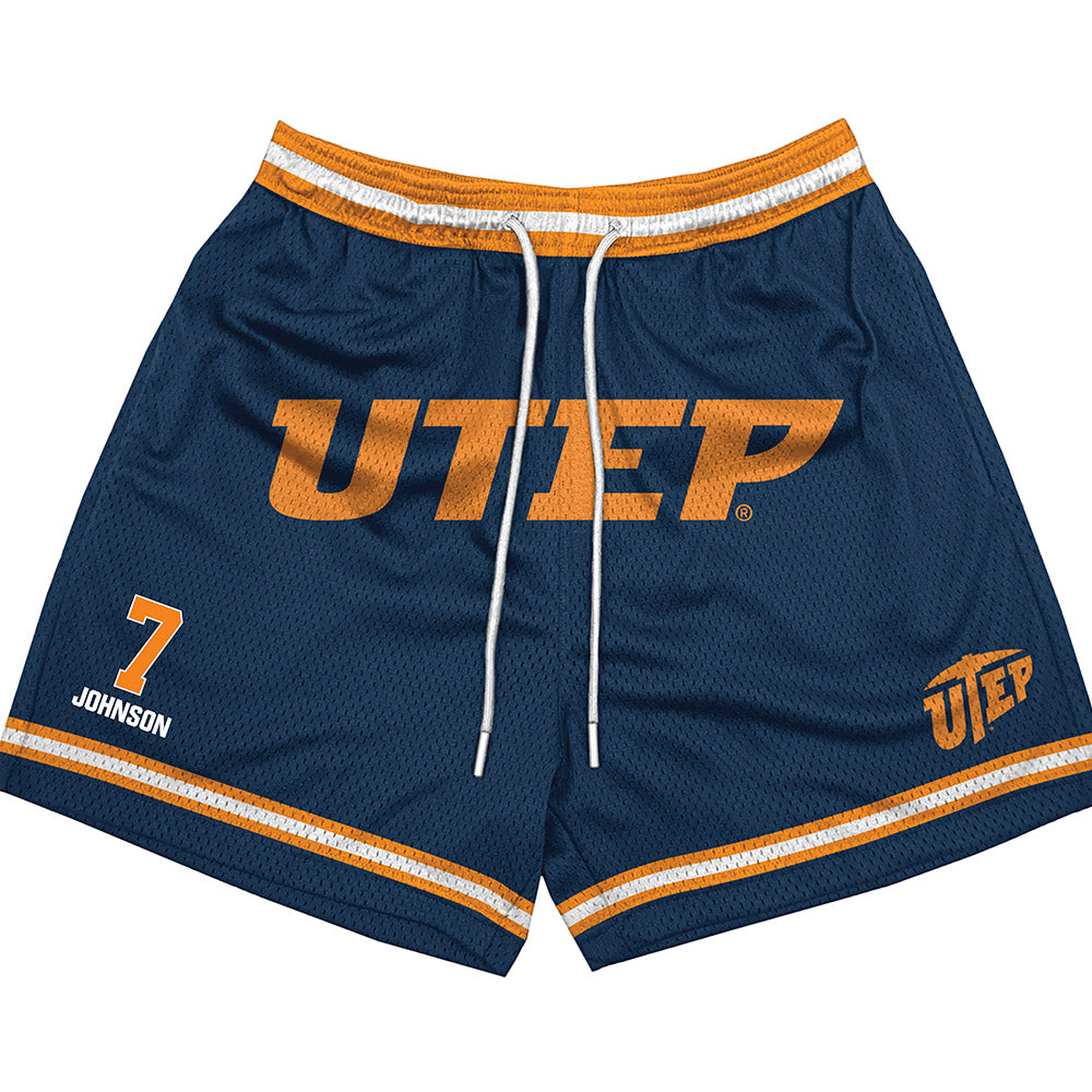 UTEP - NCAA Football : Kadarion Johnson - Shorts