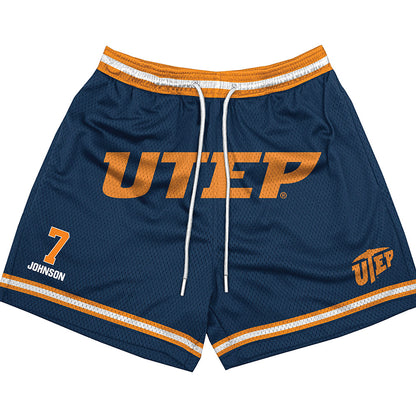 UTEP - NCAA Football : Kadarion Johnson - Shorts