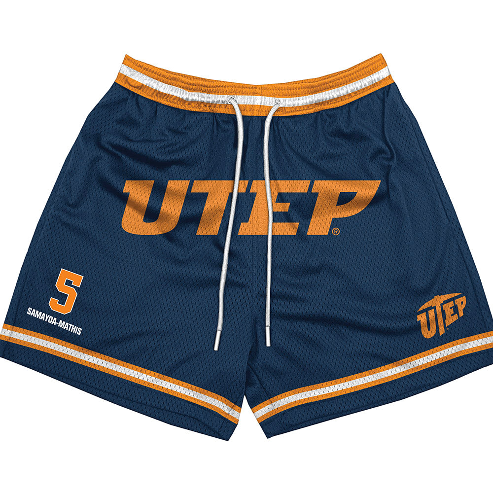 UTEP - NCAA Women's Basketball : Heaven Samayoa-Mathis - Shorts-0